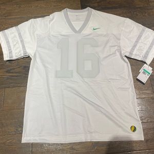Nike Men’s Nr.16 White Plain Football Jersey Size XL Retail 105$ DV7364-100